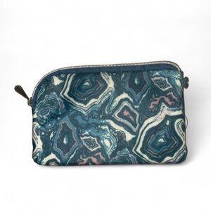 Blue Patterned pouch